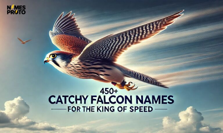 450+ Catchy Falcon Names For The King Of Speed