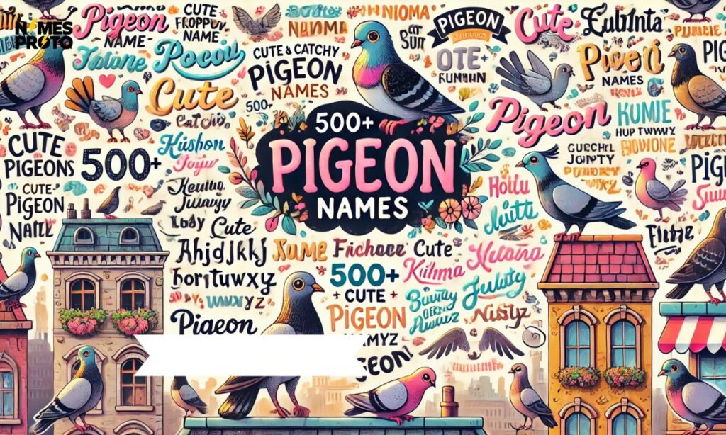 500+ Cute And Catchy Pigeon Names