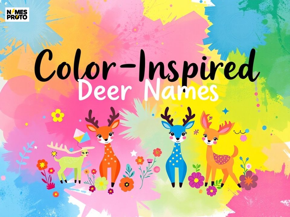 Color-Inspired Deer Names