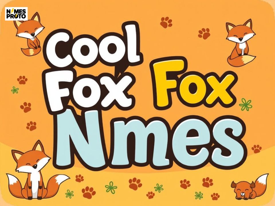 Cool Fox Names