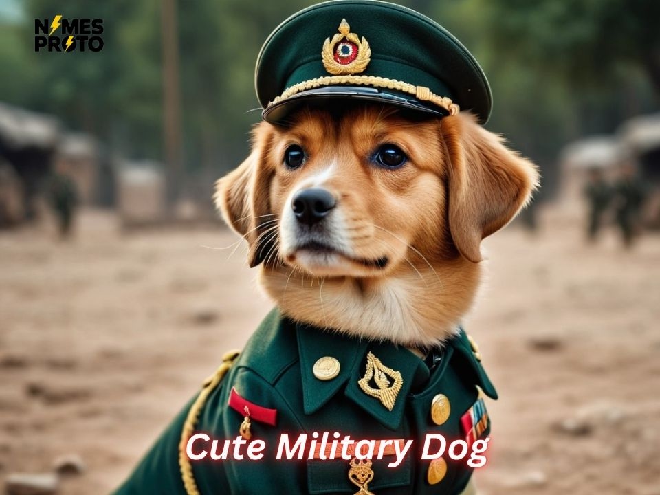 Cute Military Dog Names