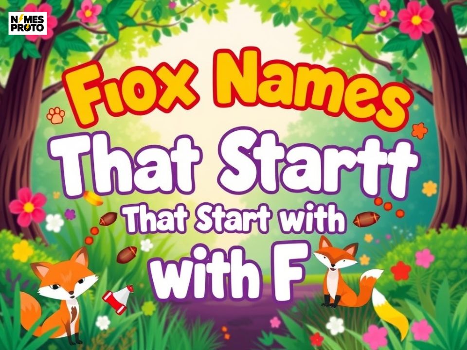 Fox Names That Start with F