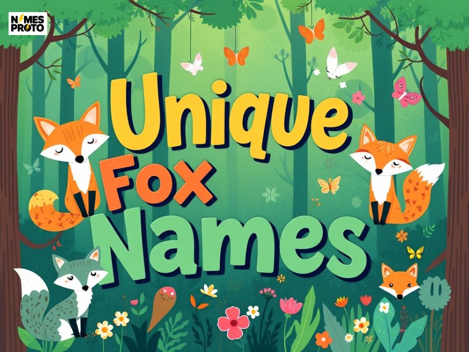 Unique Fox Names