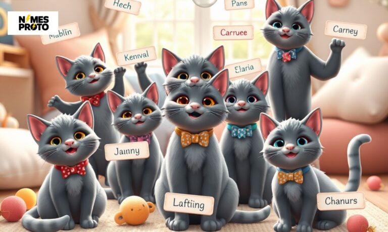 200+ Best Gray Cat Names (Cute And Catchy Ideas)