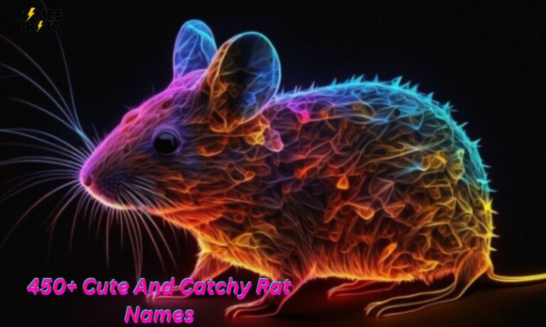 450+ Cute And Catchy Rat Names