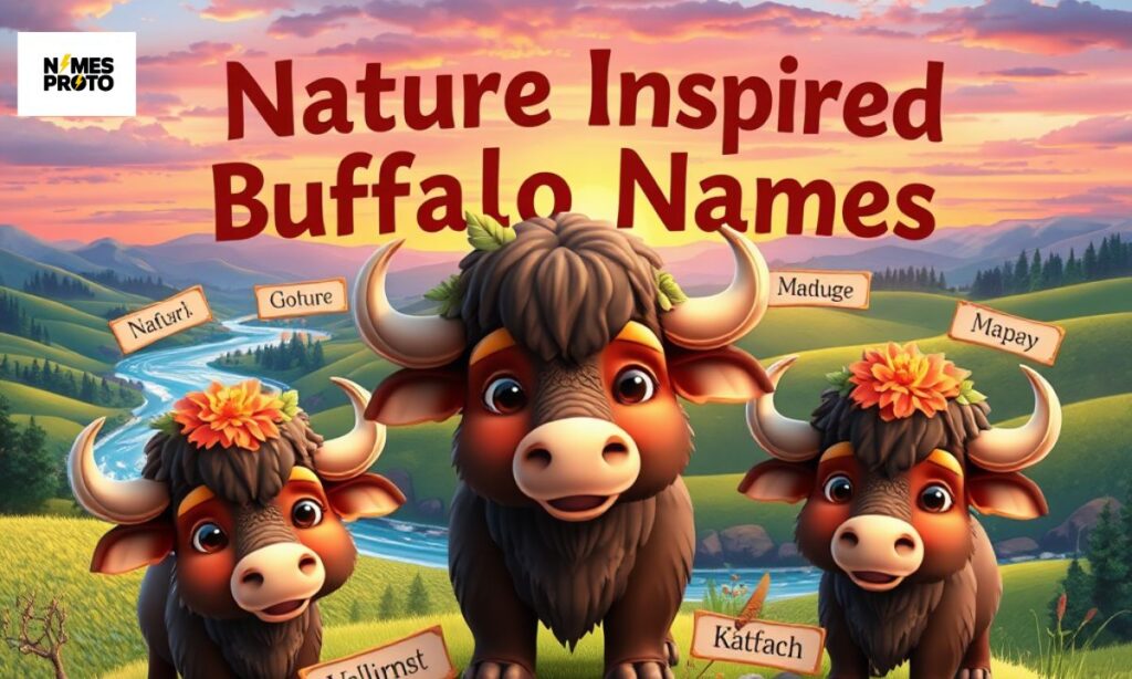 Nature Inspired Buffalo Names