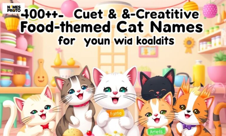 400+ Cute & Creative Food-Themed Cat Names for Your Sweet Kitty