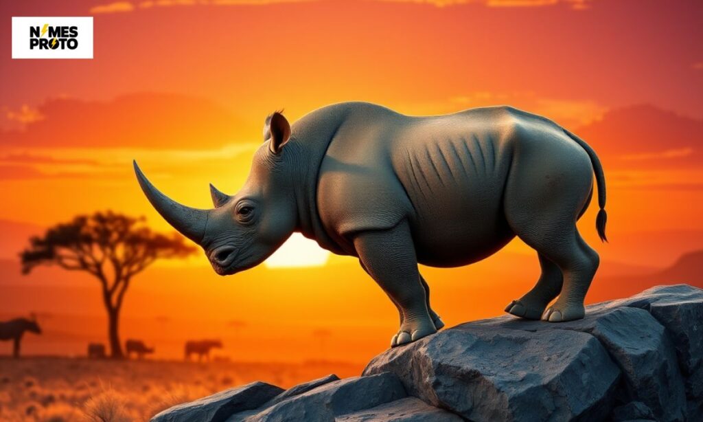 Inspiration for Rhinoceros Names 